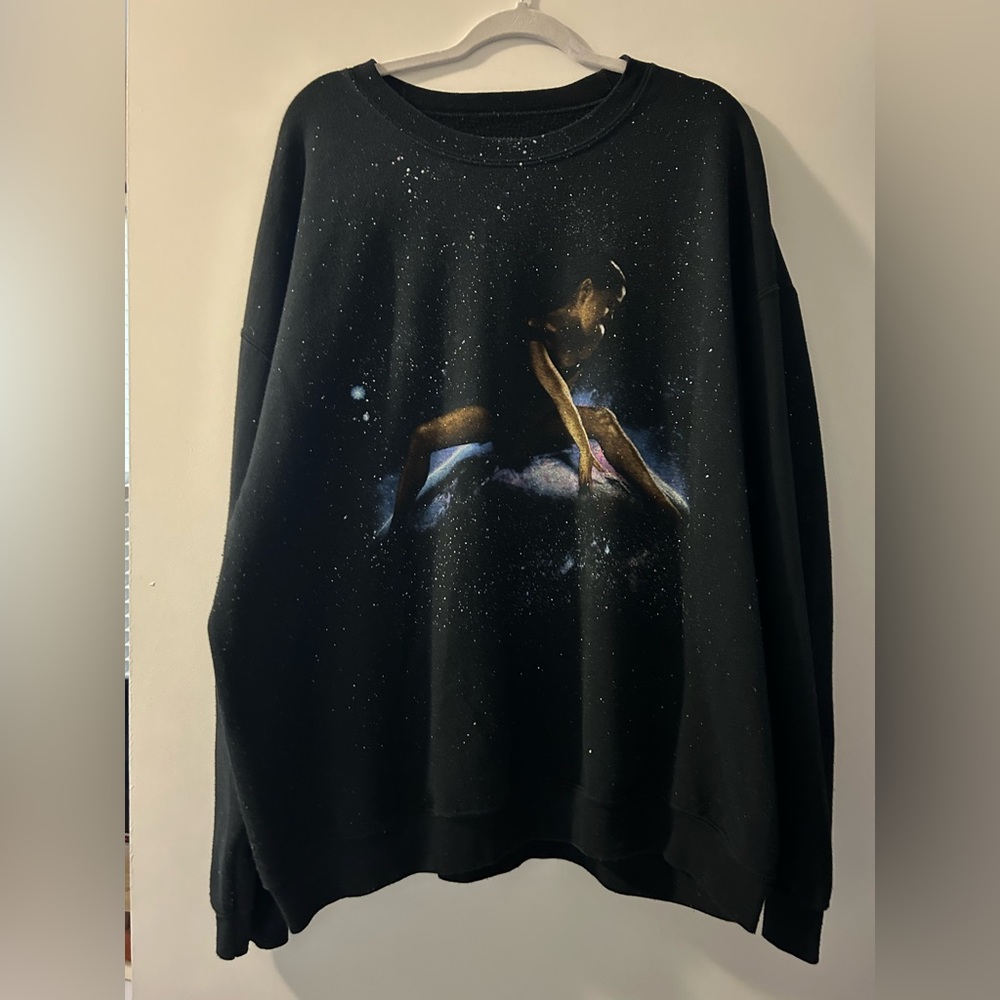 god is a woman crewneck